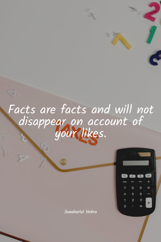 Facts are facts and will not disappear on account of your likes.