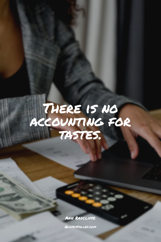 There is no accounting for tastes.